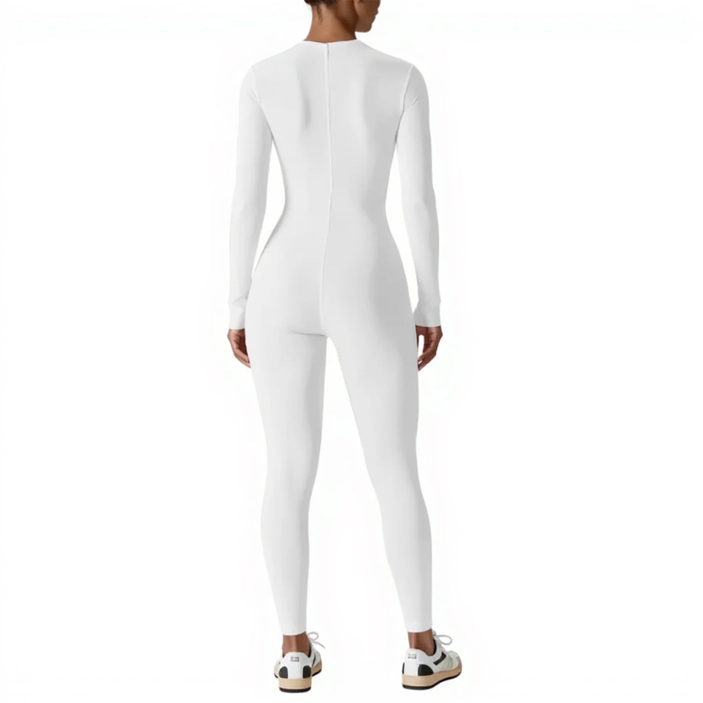 Women Long Sleeve Workout Jumpsuit