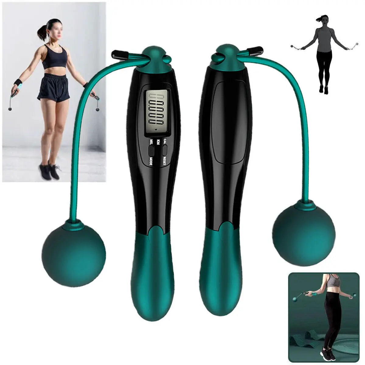 Cordless Jumping Ropeless Skipping Rope