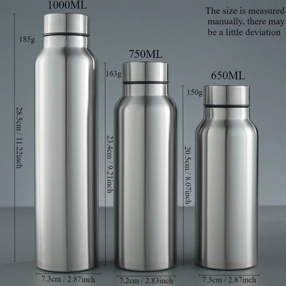 Stainless Steel Metal Water Bottle