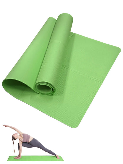Yoga Mat Pilates Fitness Mat 3/4/6mm Thickness