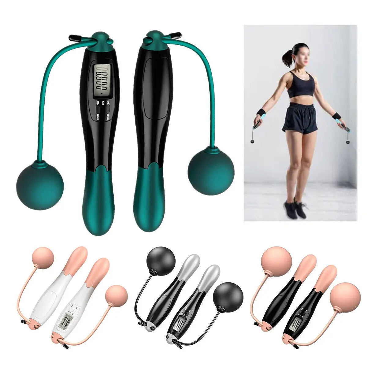 Cordless Jumping Ropeless Skipping Rope